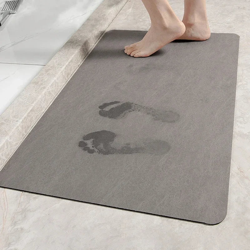 Alfombra de Baño Súper Absorbente de Diatomita