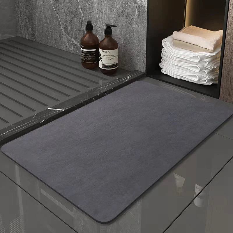 Alfombra de Baño Súper Absorbente de Diatomita